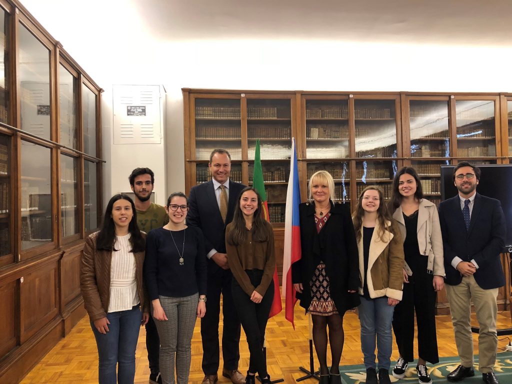 Encontro com estudantes  da Universidade do Porto